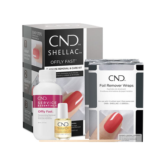 Offly Fast Remover Wrap Kit Shellac