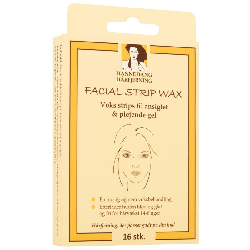 Hanne Bang Hair Removal Facial Strip Wax