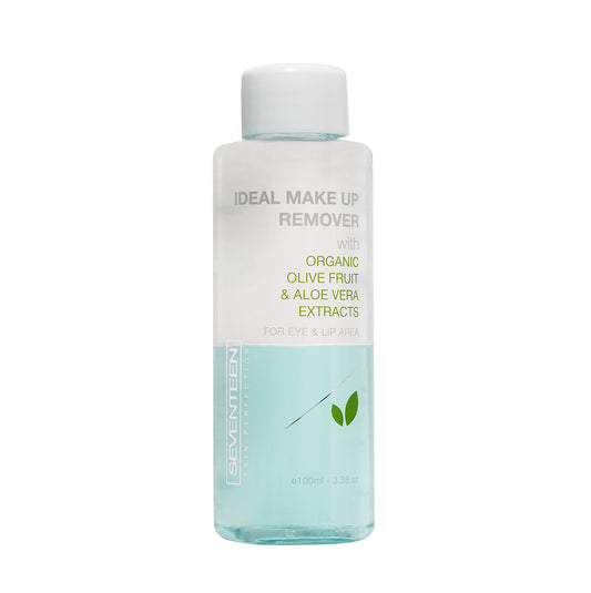 Seventeen Skincare Ideal Make Up Remover For Eye & Lip Area 100 ml - Parfumeriet Hørsholm